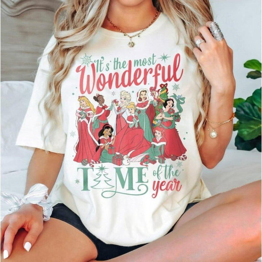 Disney Princess Shirt, It_S The Most Wonderful Time Of The Year - Picture 1 of 4